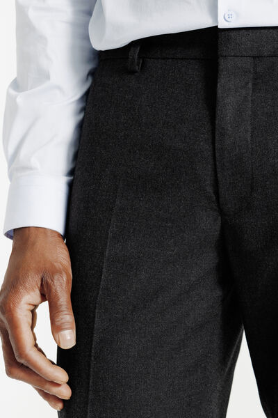 Pantalon de costume flanelle confort