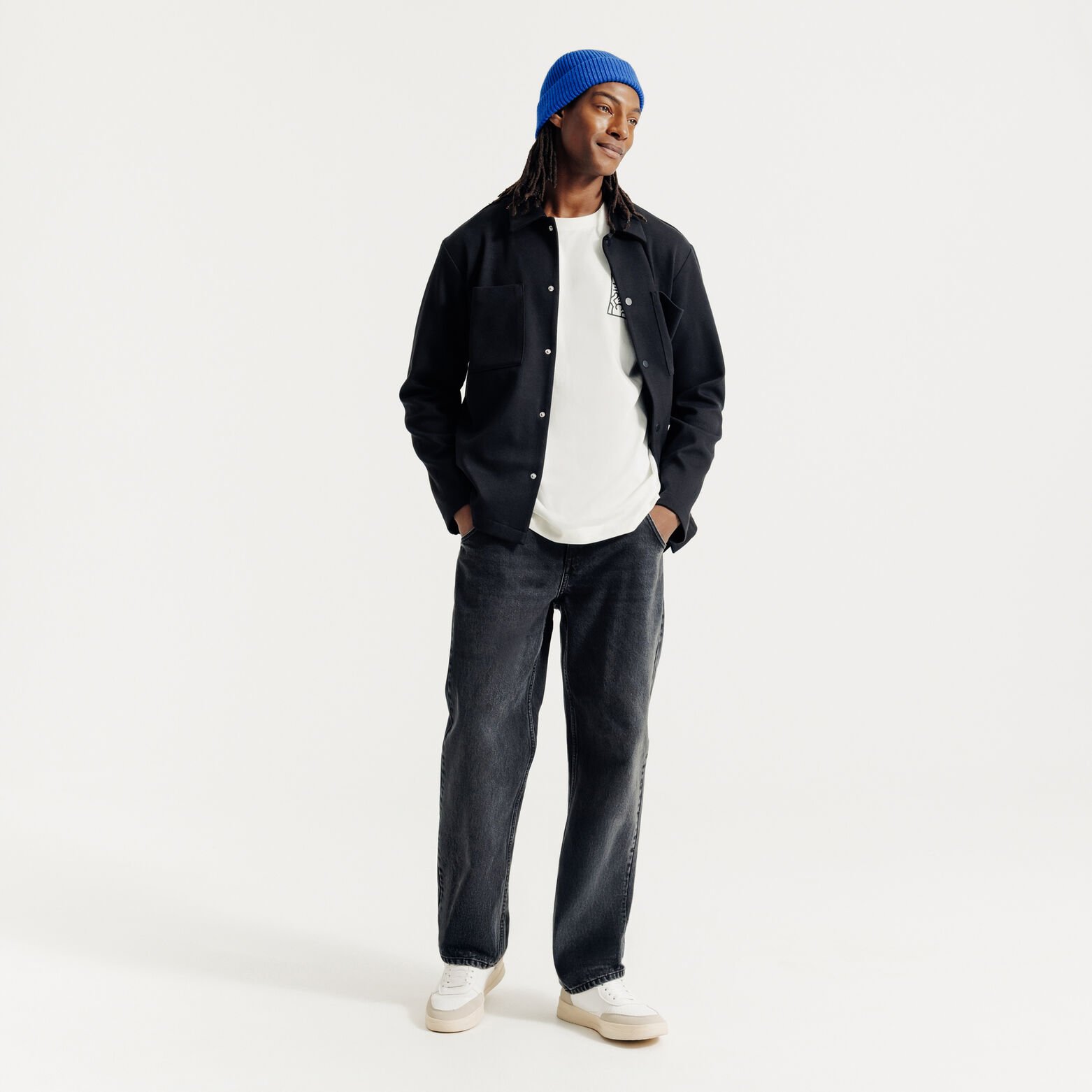 Tee shirt imprim&eacute; devant dos licence Keith Haring