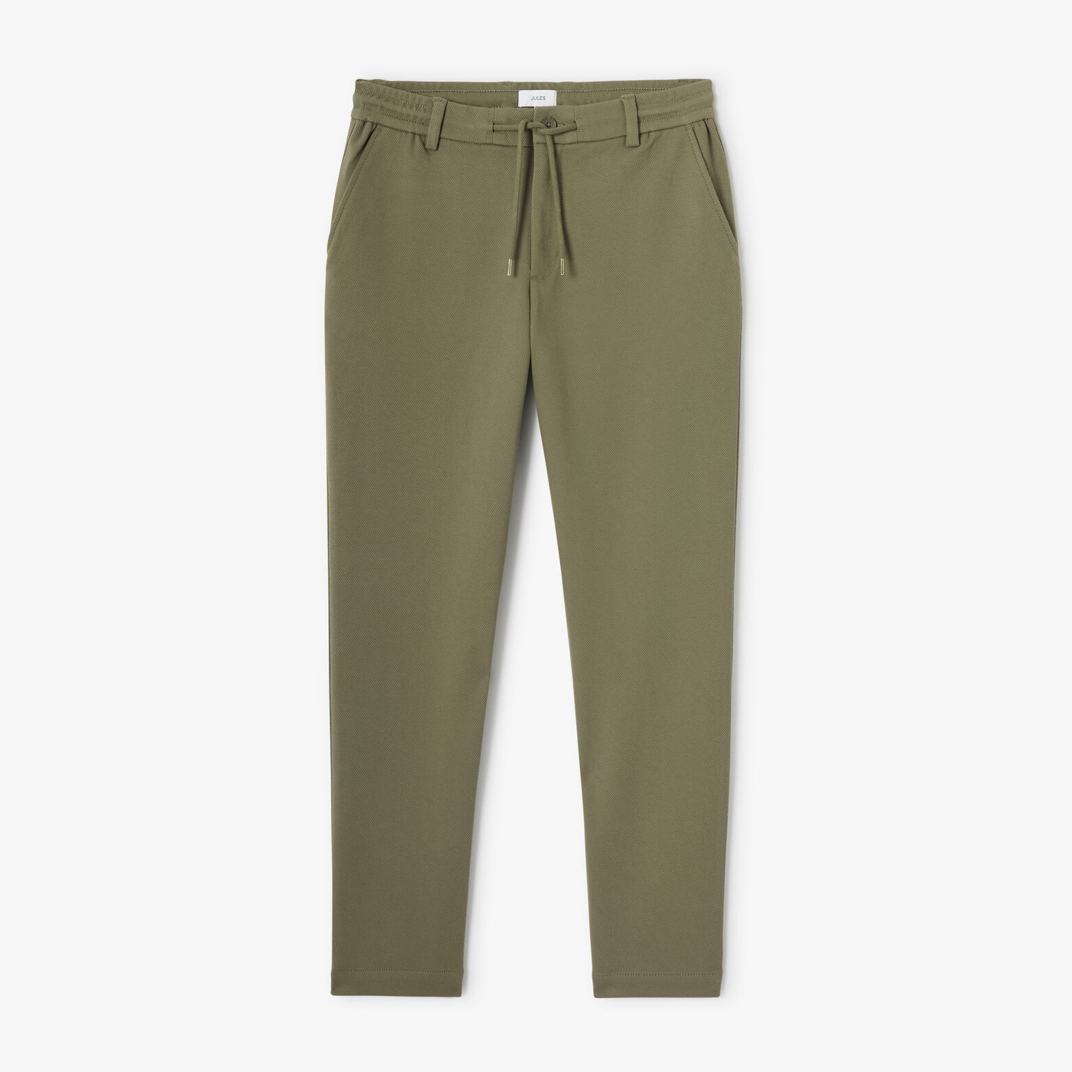 Pantalon chino tapered maille