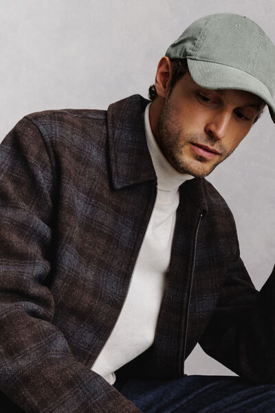 Casquette en velours