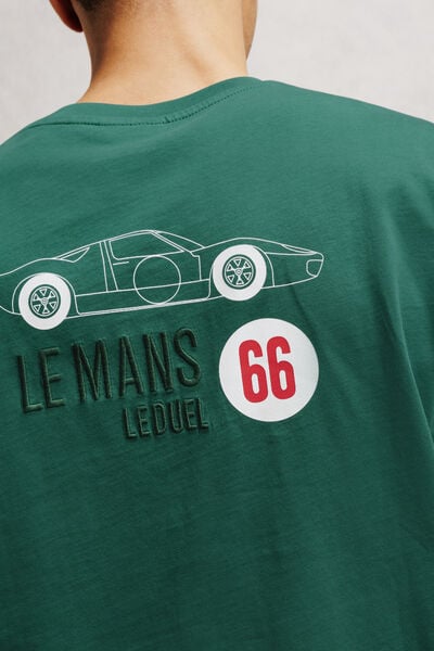 Tee shirt imprim&eacute; et brod&eacute; licence 24H le Mans
