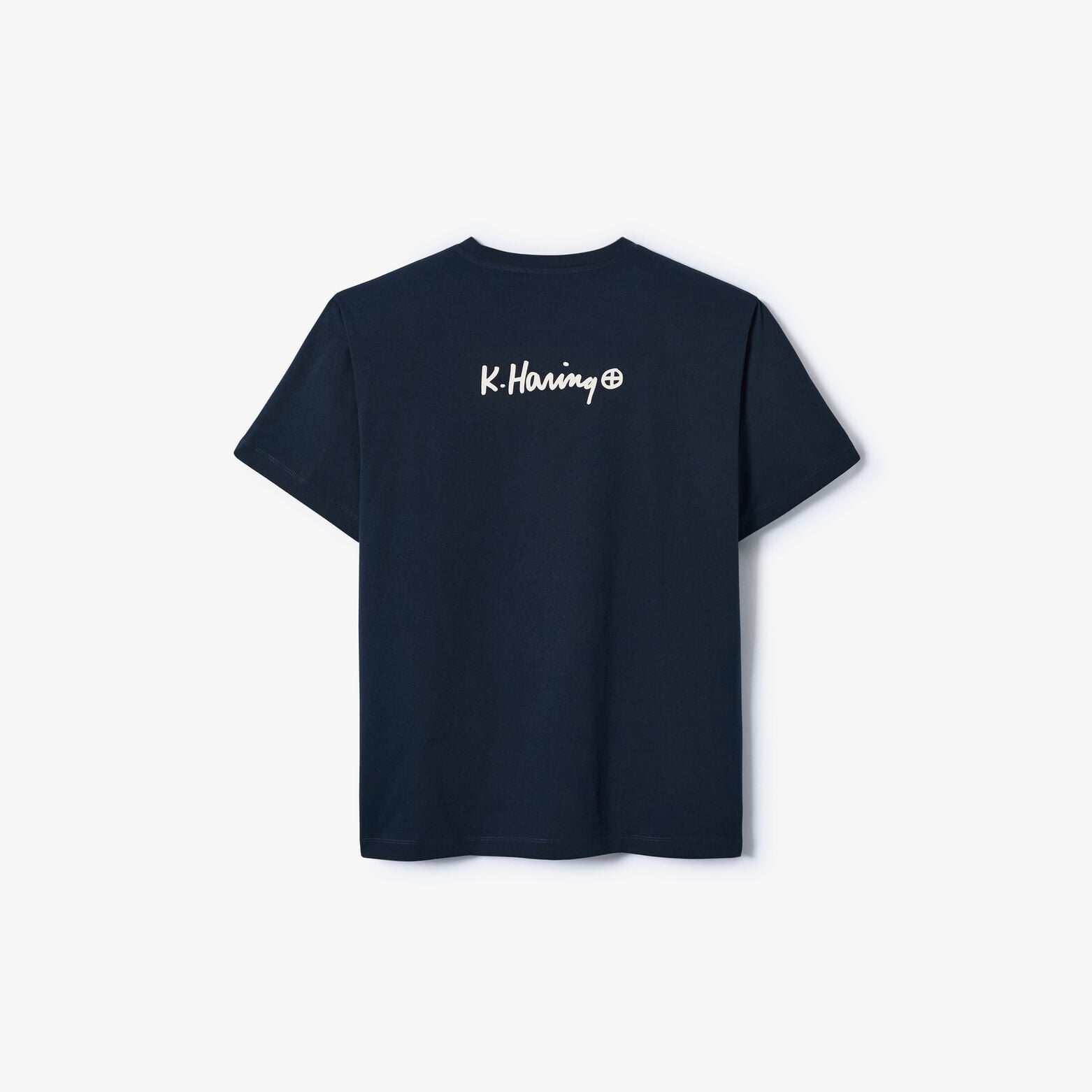 Geborduurd T-shirt relax licentie Keith Haring