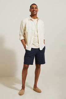 Bermuda &agrave; rayures