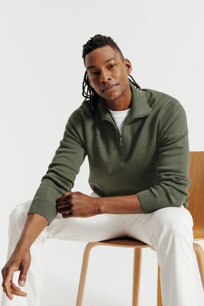 "Le Parfait by JULES" trui met truckerskraag