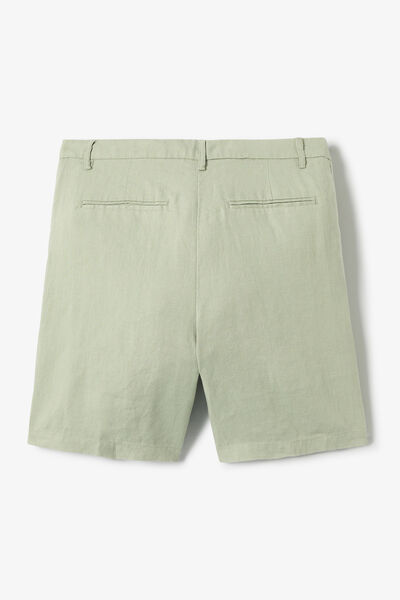 Bermuda chino 100% lin