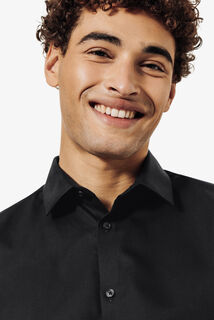 Chemise sans repassage slim en coton