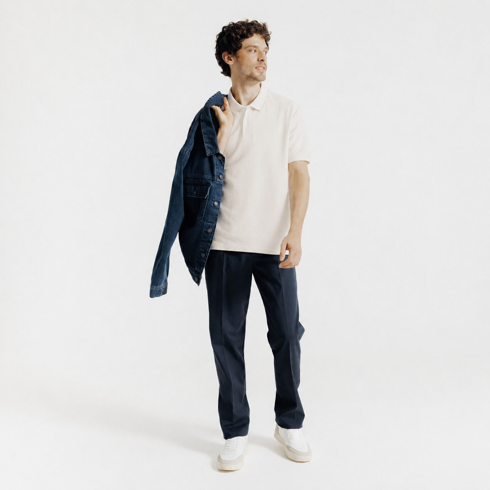 Polo manches courtes uni "le parfait by JULES"