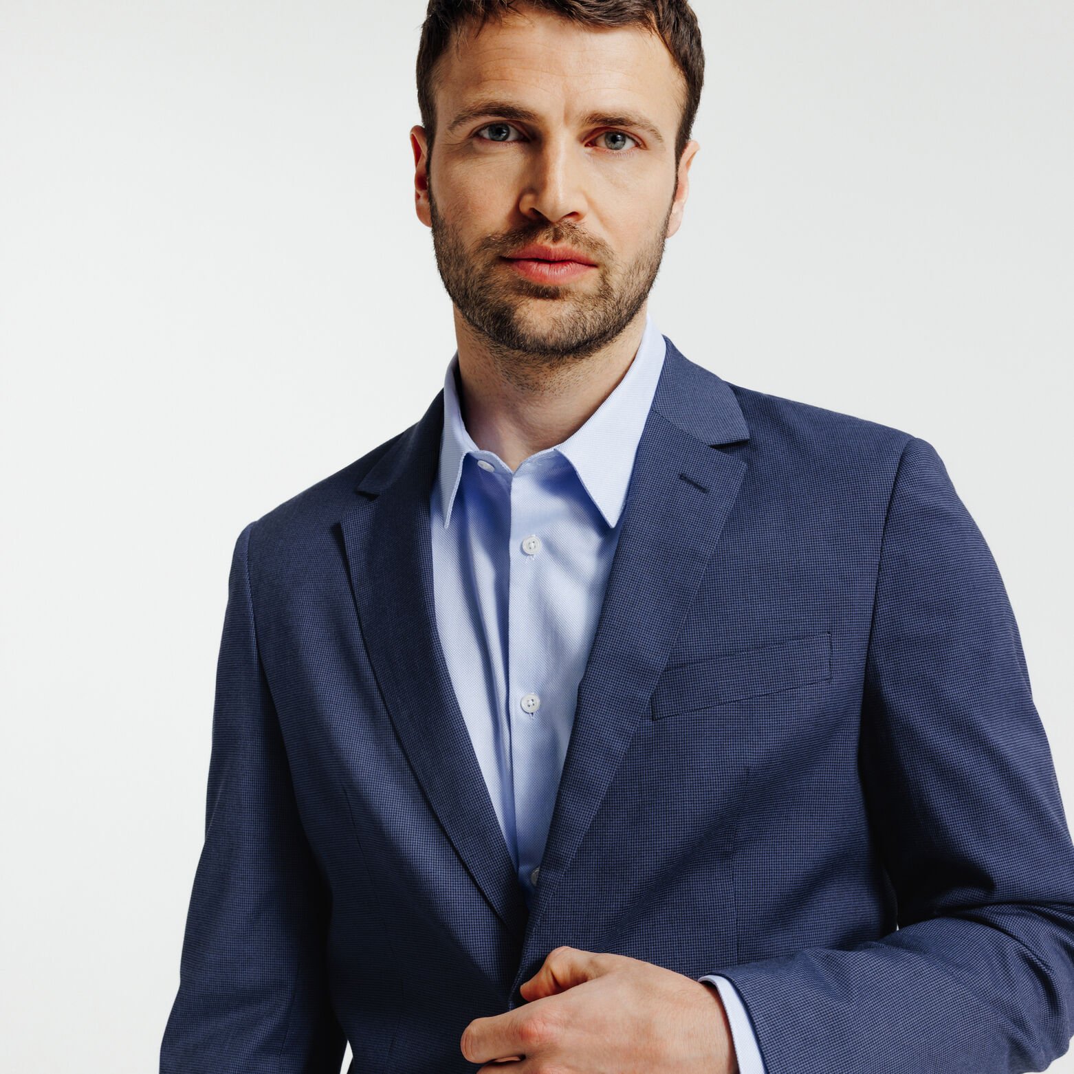 Veste de costume slim pied de puce