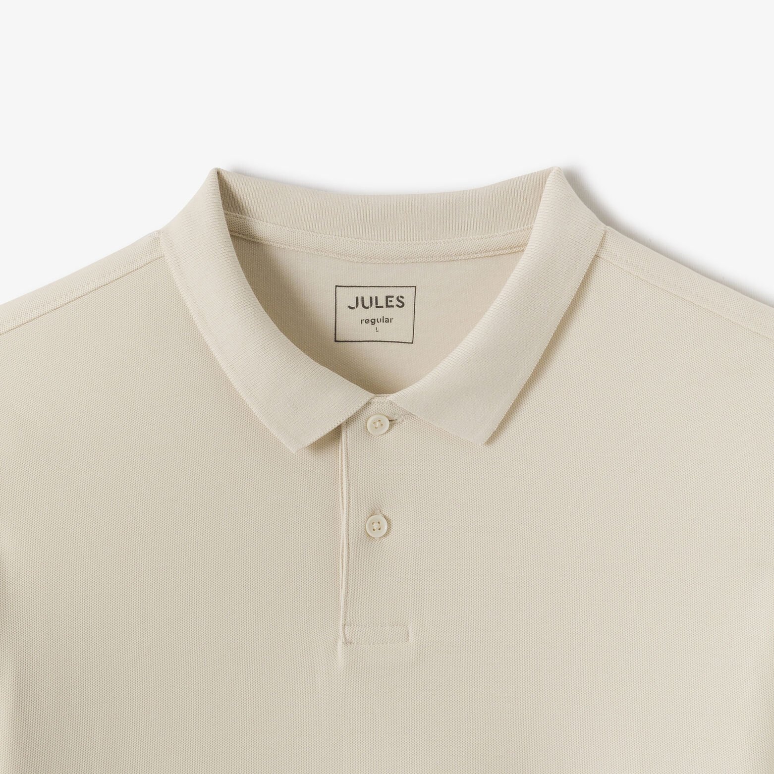 Polo manches courtes piqu&eacute; uni