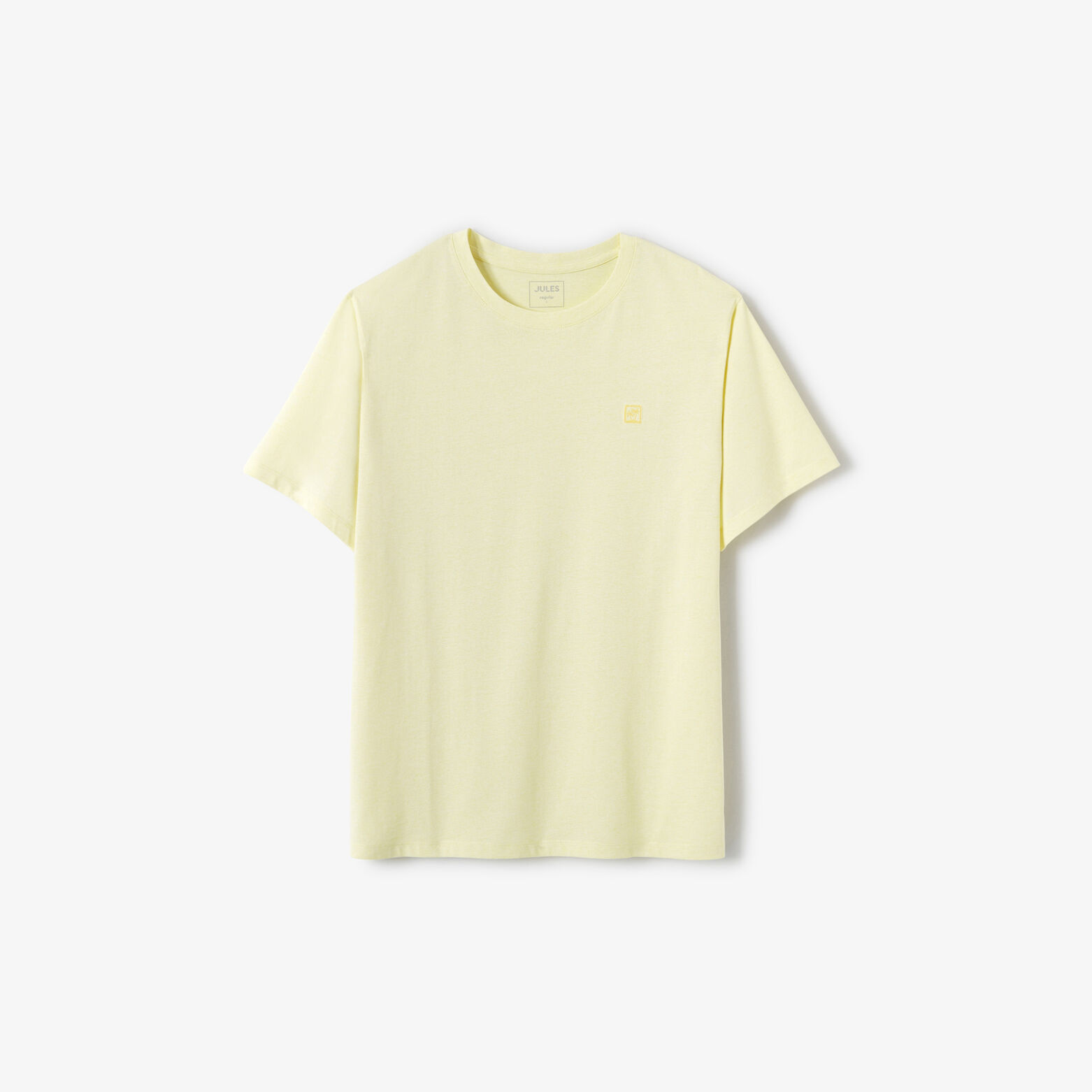 Tee shirt effet microray&eacute; broderie poitrine