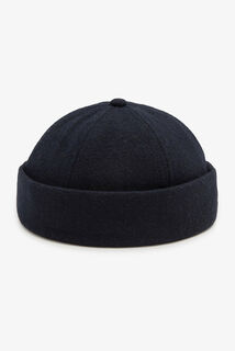 Casquette sans visi&egrave;re en flanelle