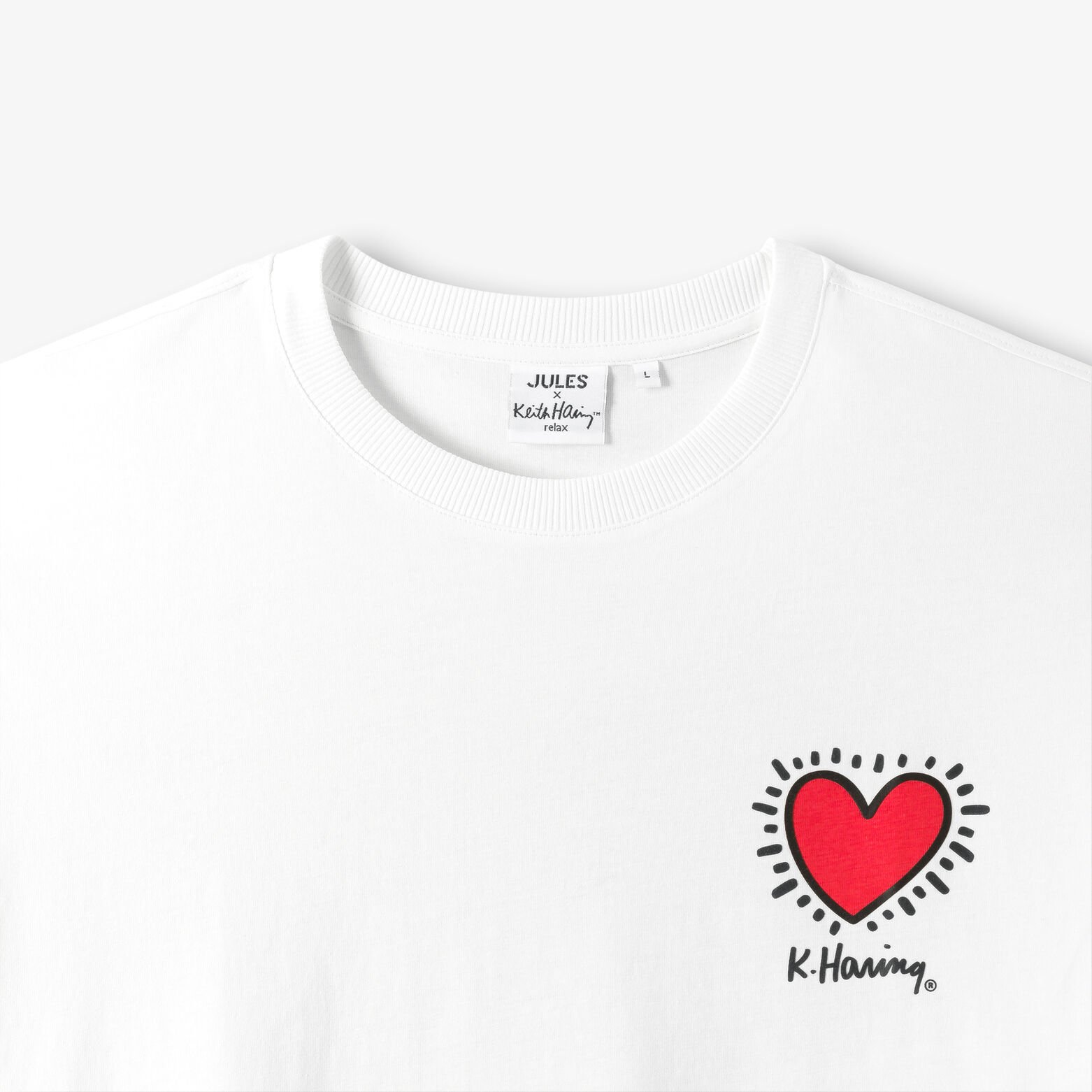 Tee shirt imprimé licence Keith Haring
