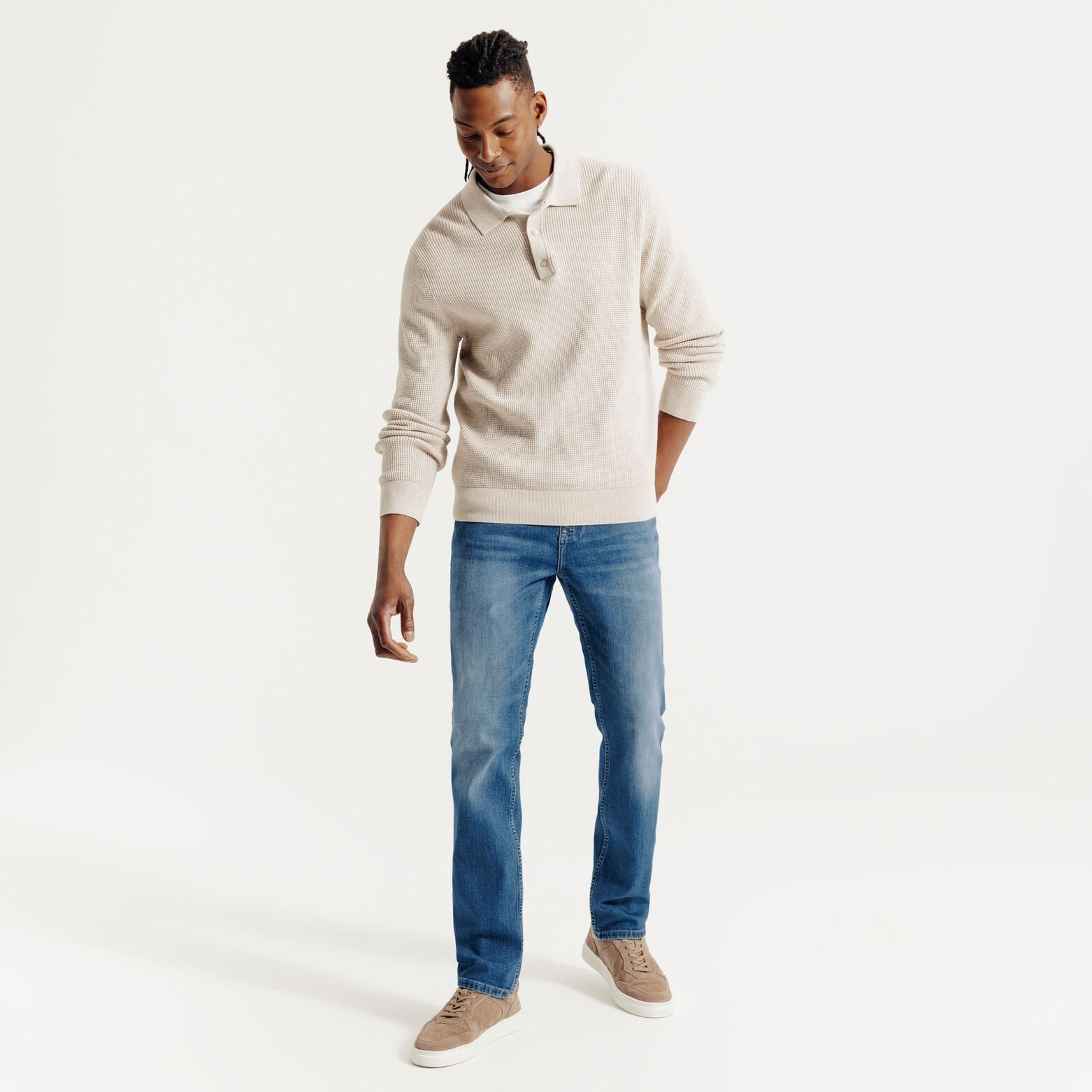 Straight fit jeans 4 lengtes