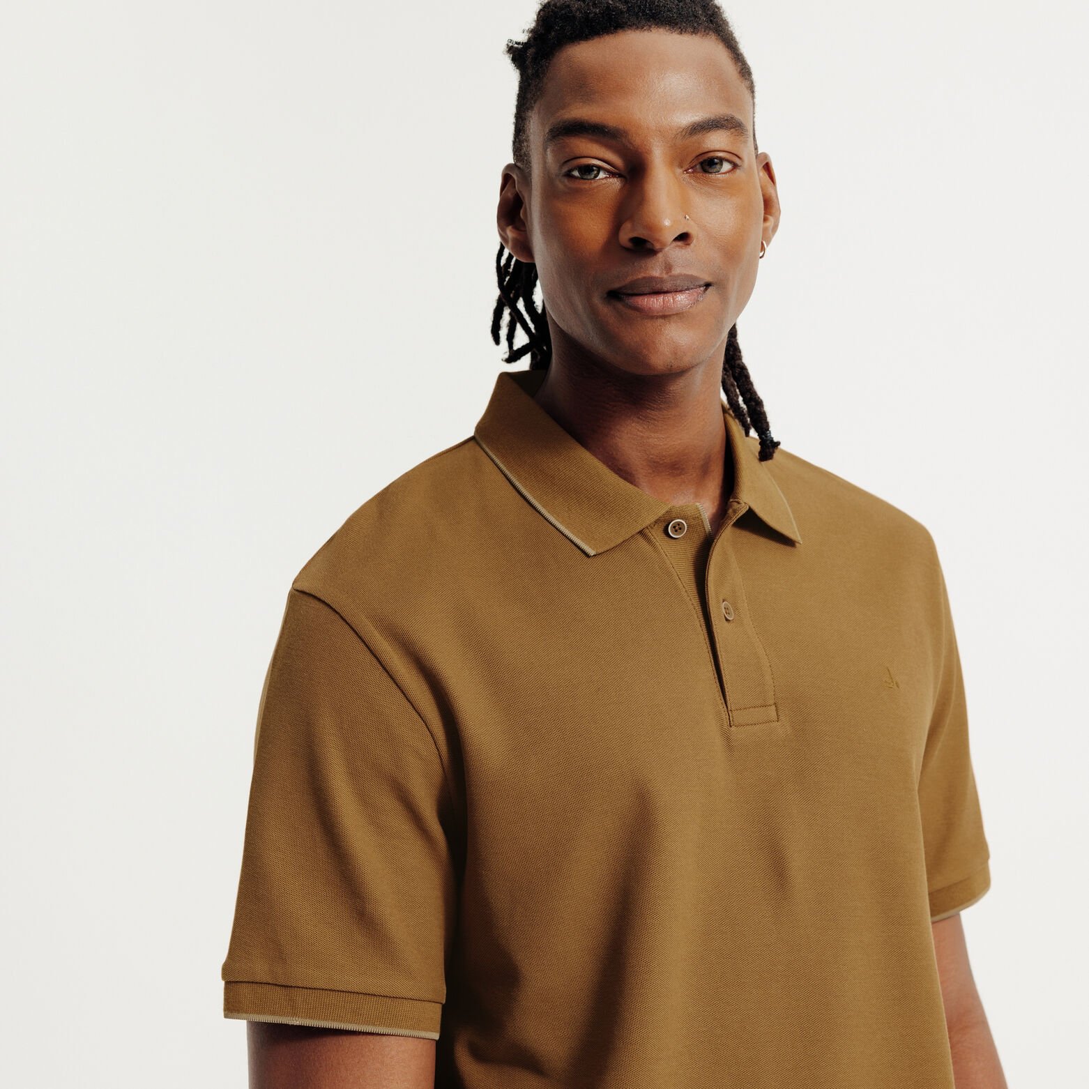 "Le Parfait by Jules" effen polo korte mouwen 