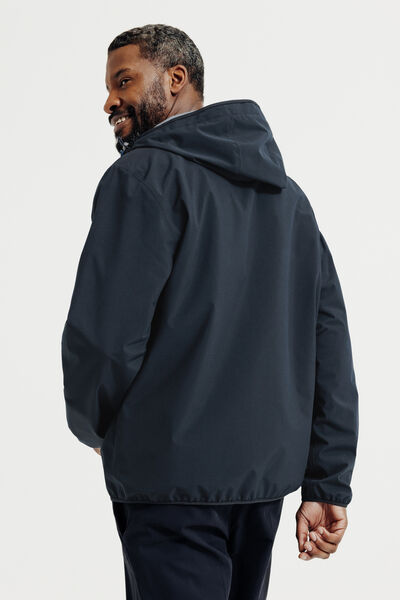Blouson coupe-vent &agrave; capuche