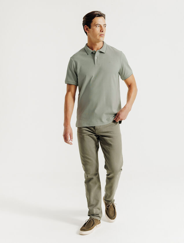 "Le Parfait by Jules" effen polo korte mouwen 