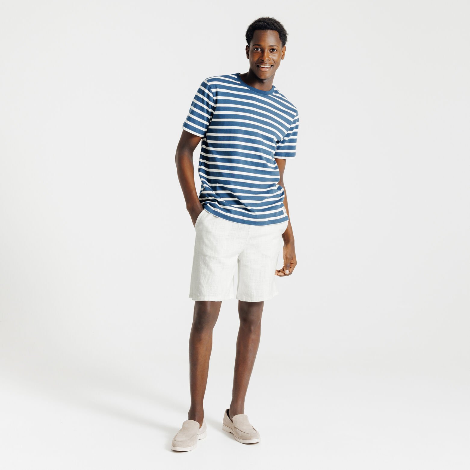 Bermuda taille &eacute;lastiqu&eacute;e