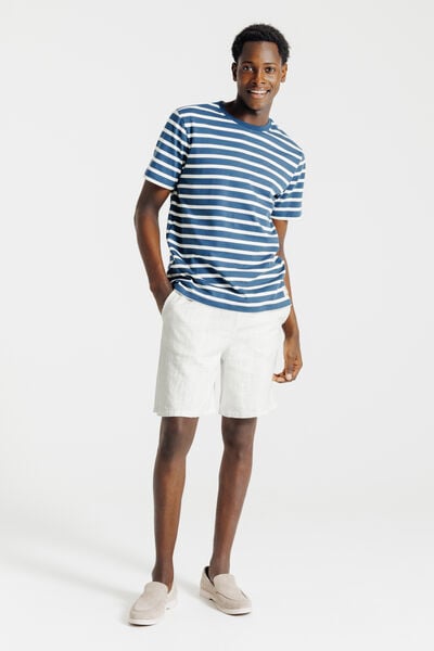 Bermuda taille &eacute;lastiqu&eacute;e