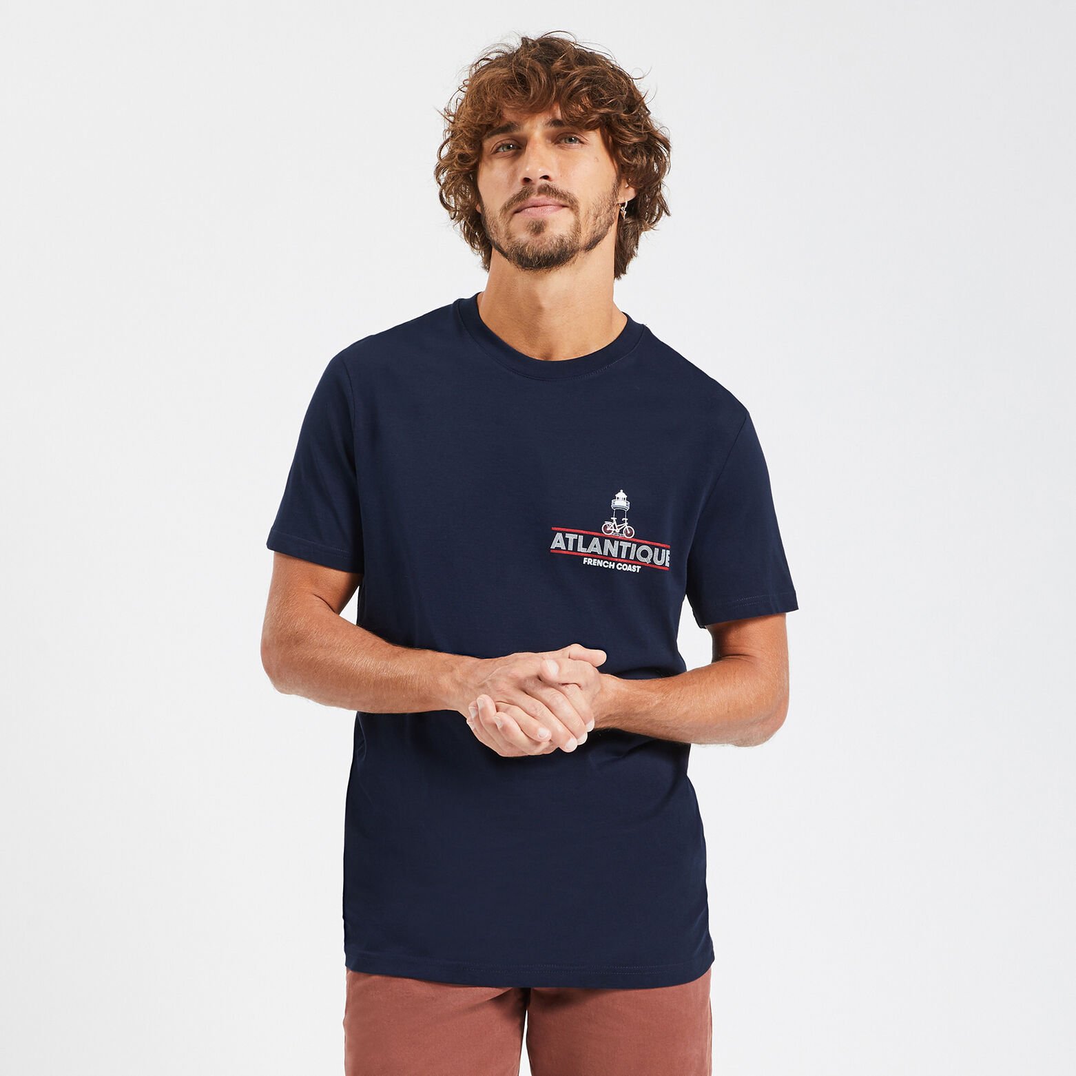 Strand T-shirt, knipoog naar de Atlantische kust