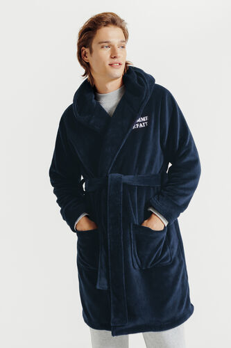 Peignoir brodé "l'homme parfait"