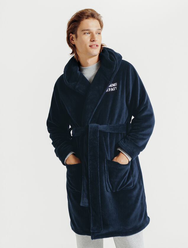 Peignoir brod&eacute; "l'homme parfait"