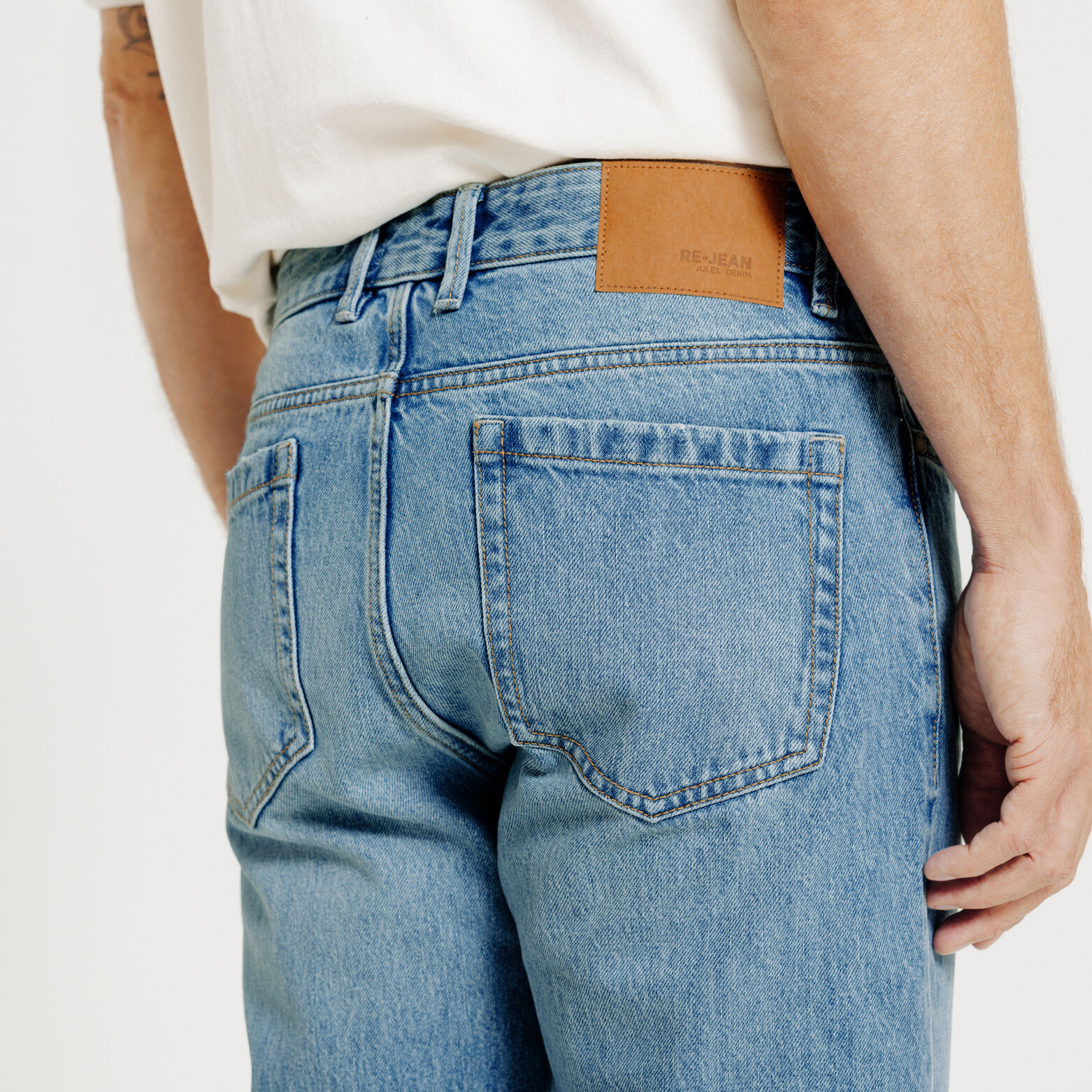 Jean straight 3 longueurs