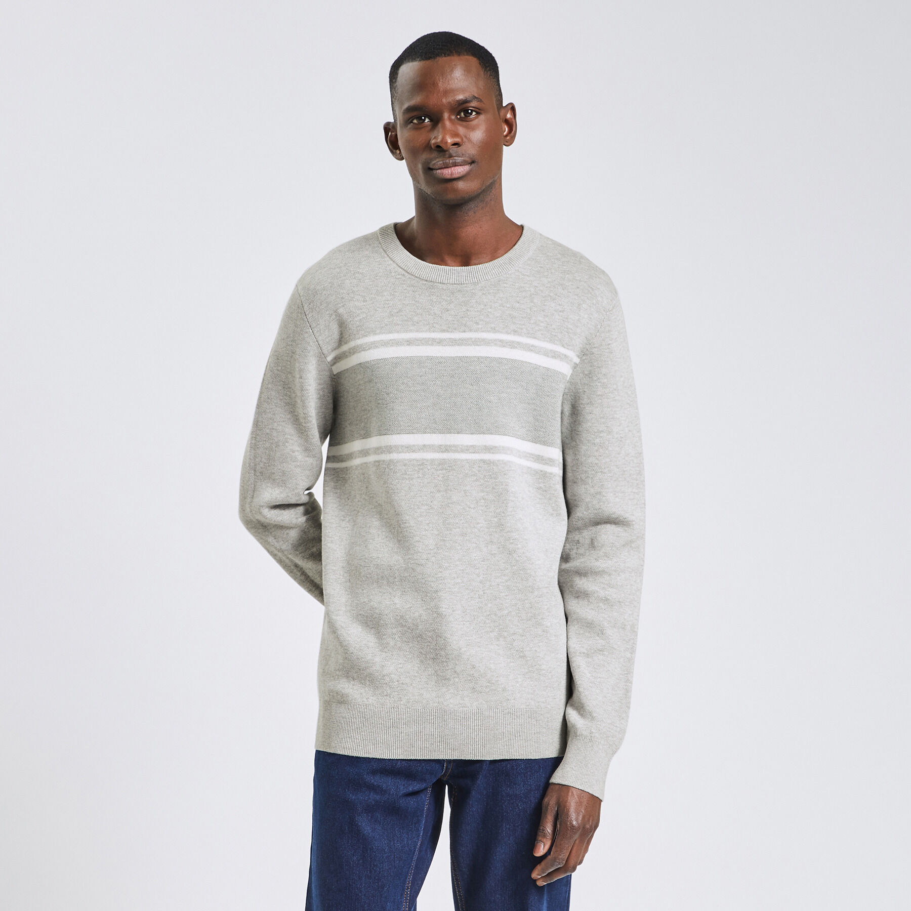 Colorblock trui new arrivals