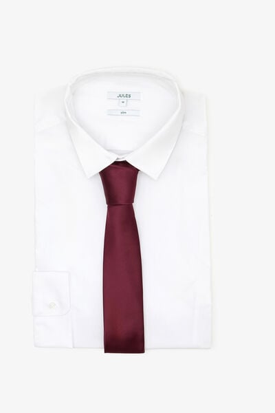 Cravate Bordeaux