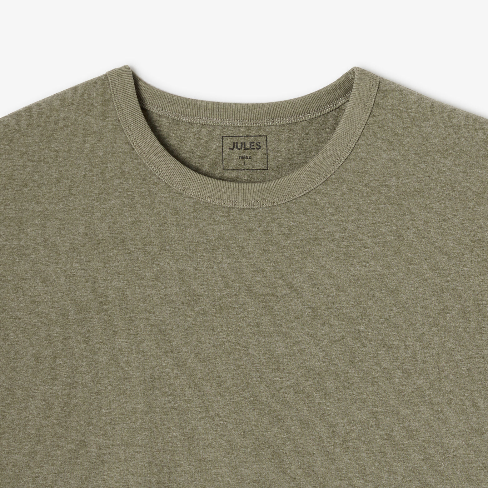 Relax fit t-shirt in katoen