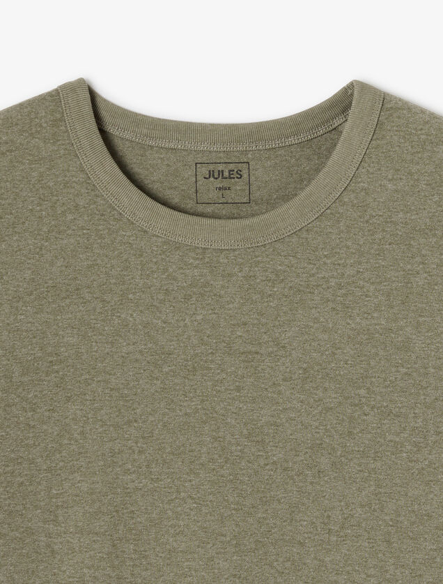 Relax fit t-shirt in katoen