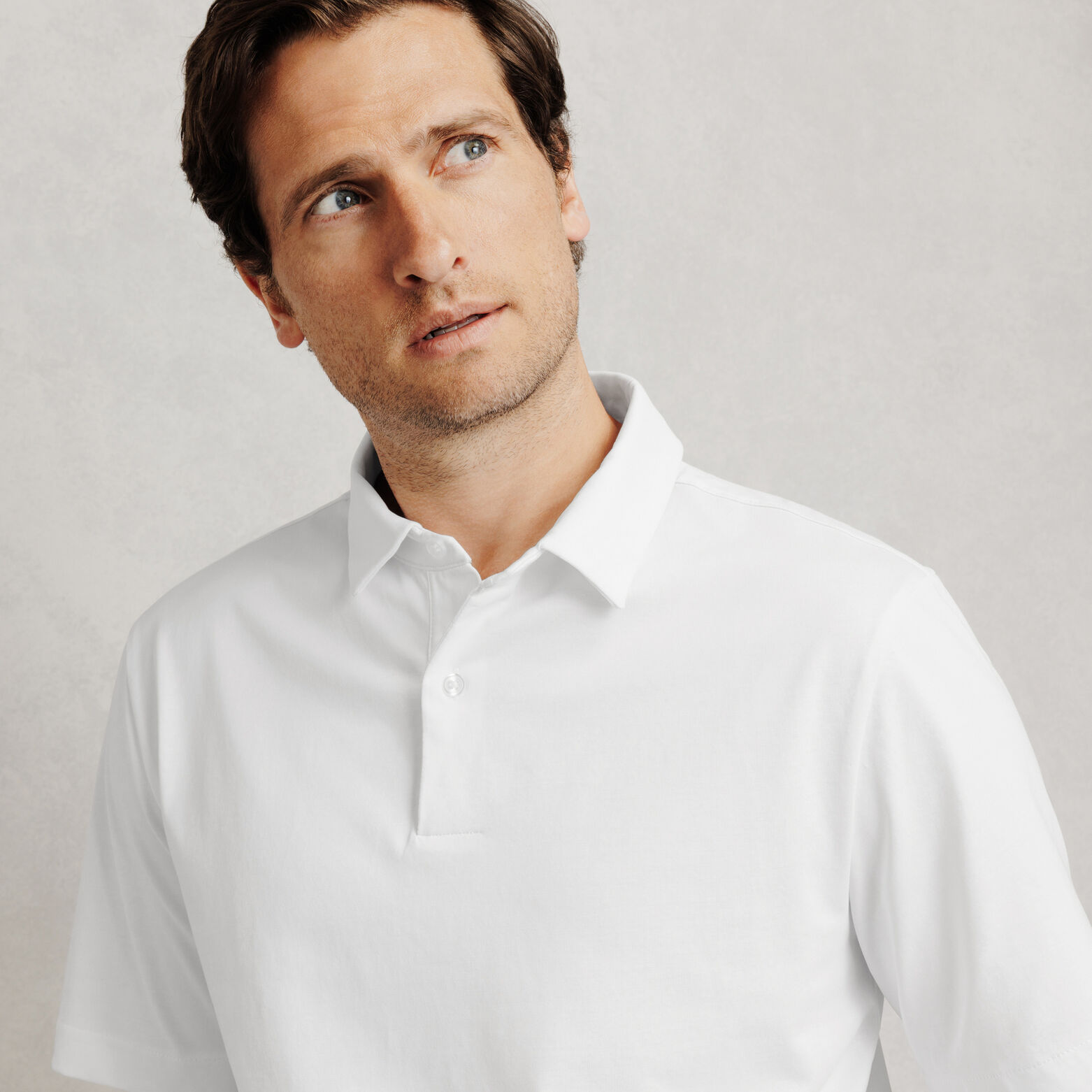 Polo jersey manches courtes