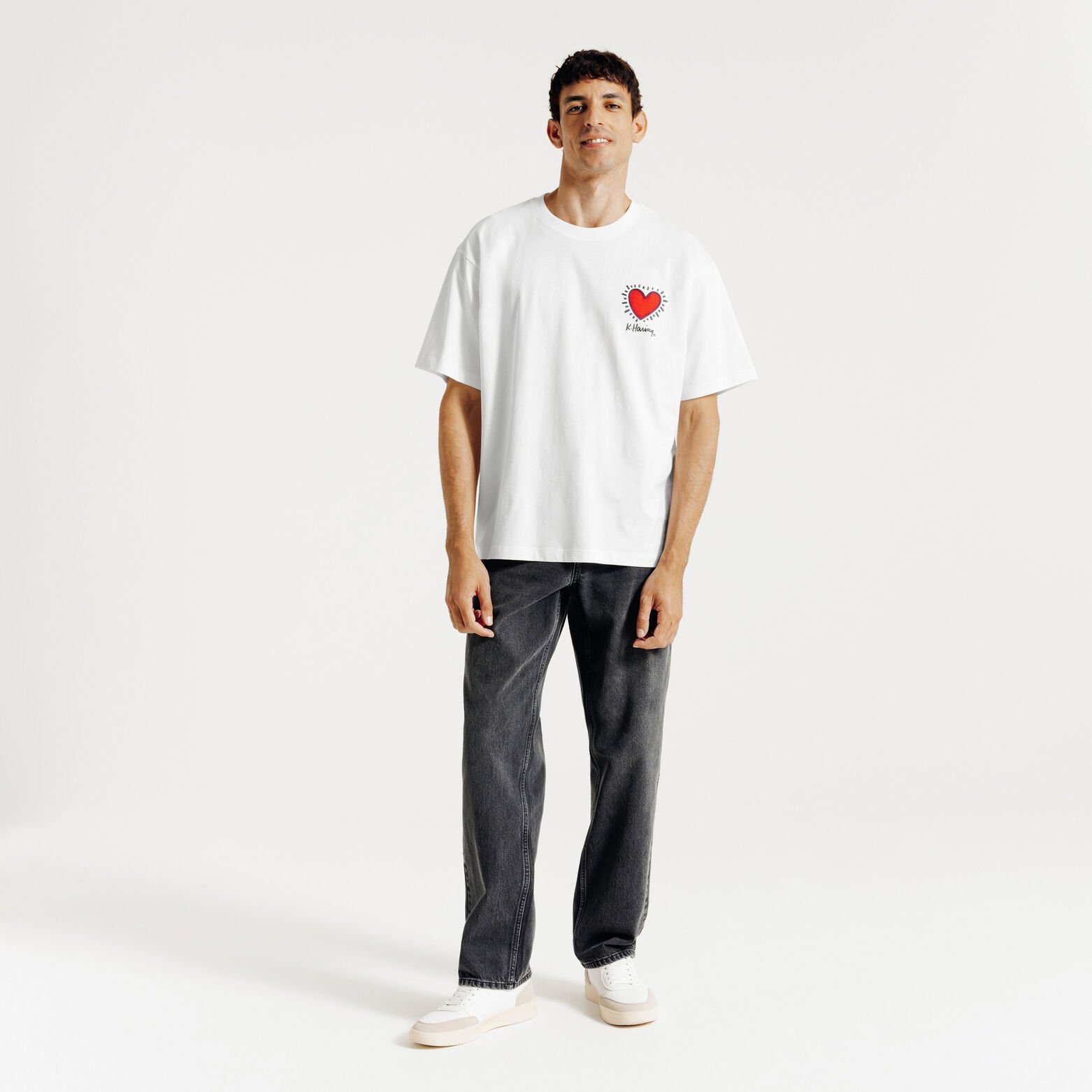 Tee shirt imprimé licence Keith Haring