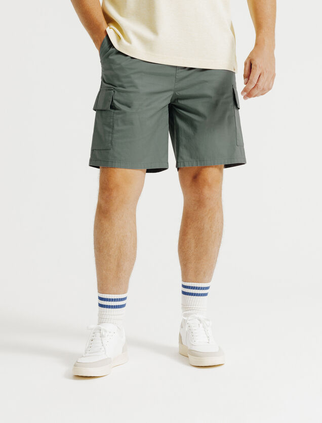 Bermuda cargo mati&egrave;re technique