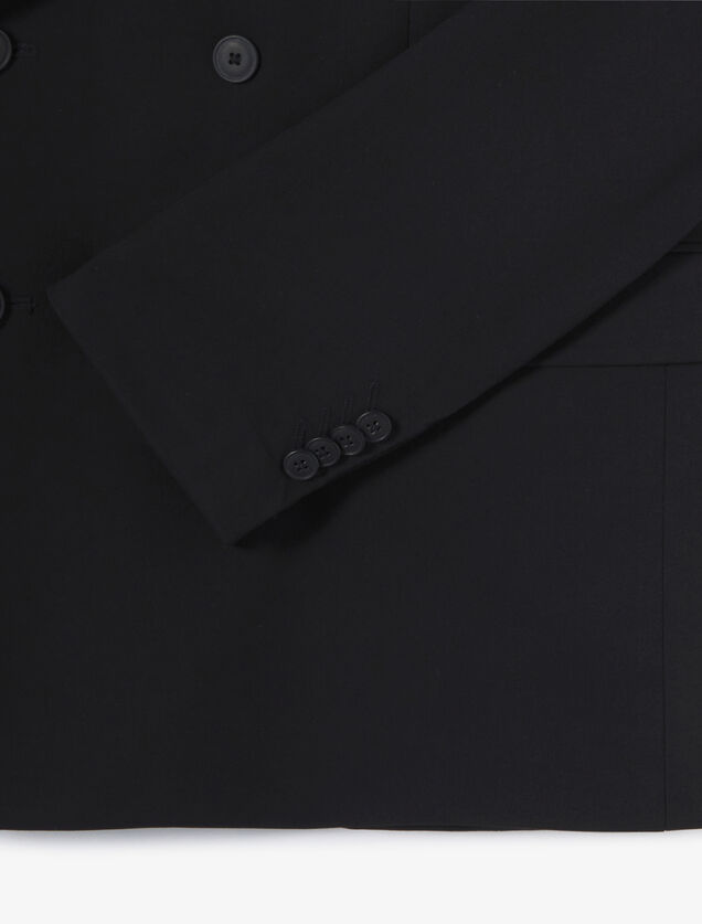 Veste de costume confort double boutonnage