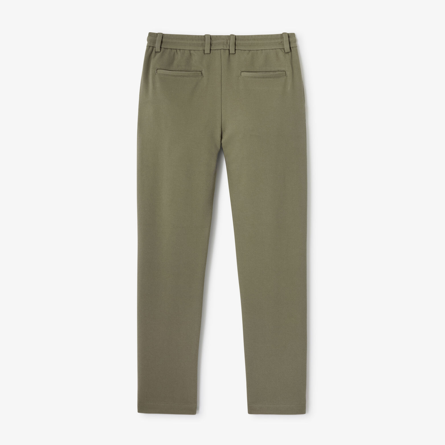 Pantalon chino tapered maille