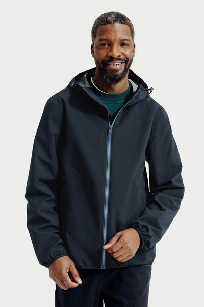 Blouson coupe-vent &agrave; capuche