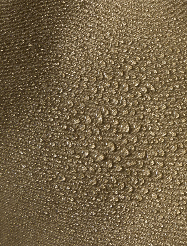 Parka longue waterproof &agrave; capuche