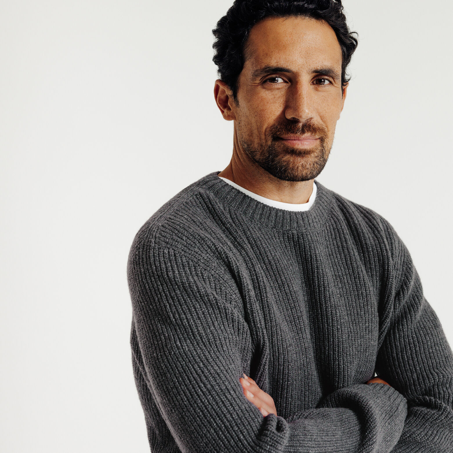 Pull mérinos cachemire Made in France