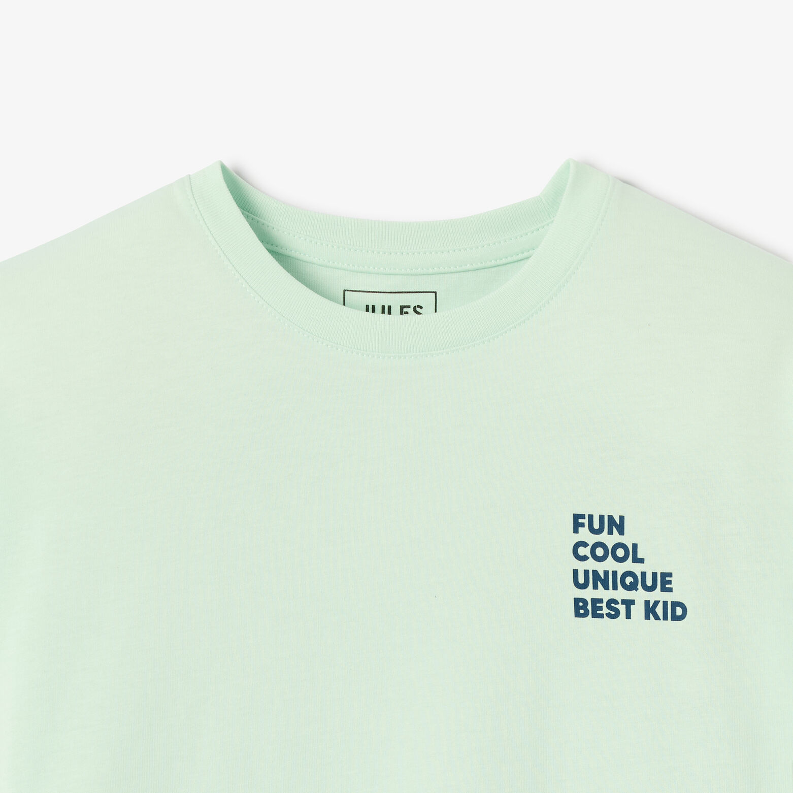 Tee shirt enfant  f&ecirc;te des p&egrave;res imprim&eacute; poitrine