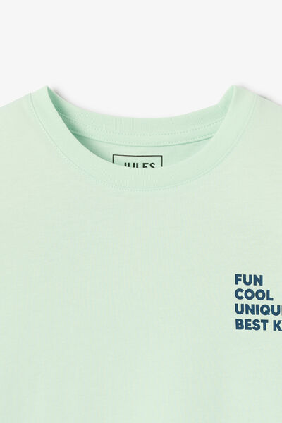 Tee shirt enfant  f&ecirc;te des p&egrave;res imprim&eacute; poitrine