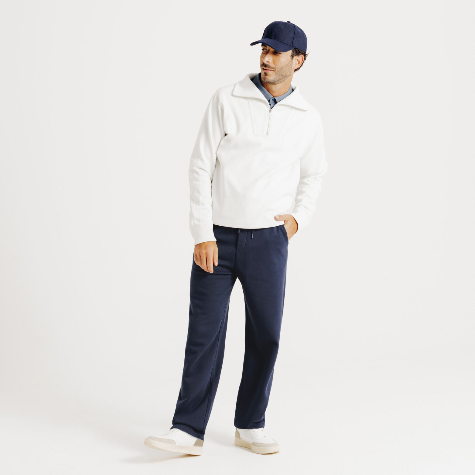 Jogging loose molleton