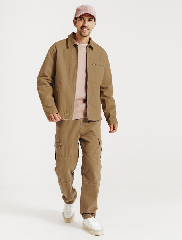 Blouson mi-saison col chemise