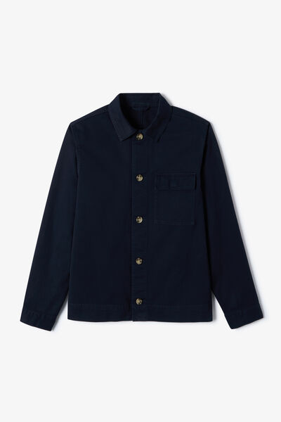 Veste col chemise boutonn&eacute;e mi-saison