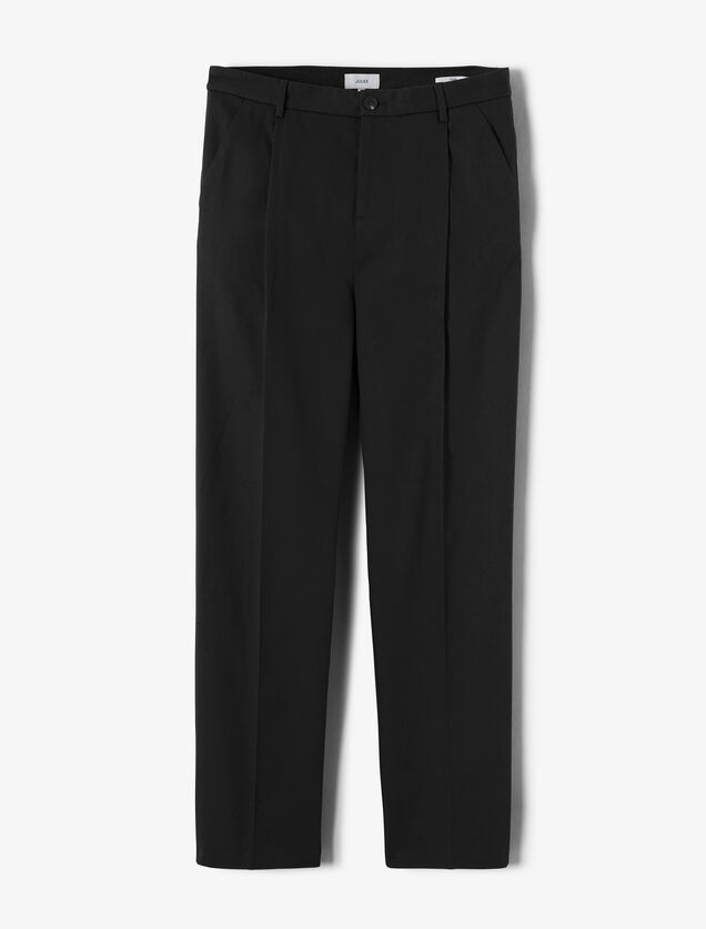 Pantalon chino loose &agrave; plis