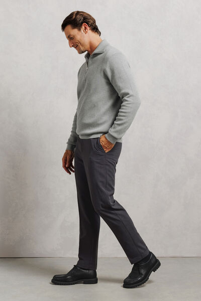 Pantalon tapered taille &eacute;lastiqu&eacute;e