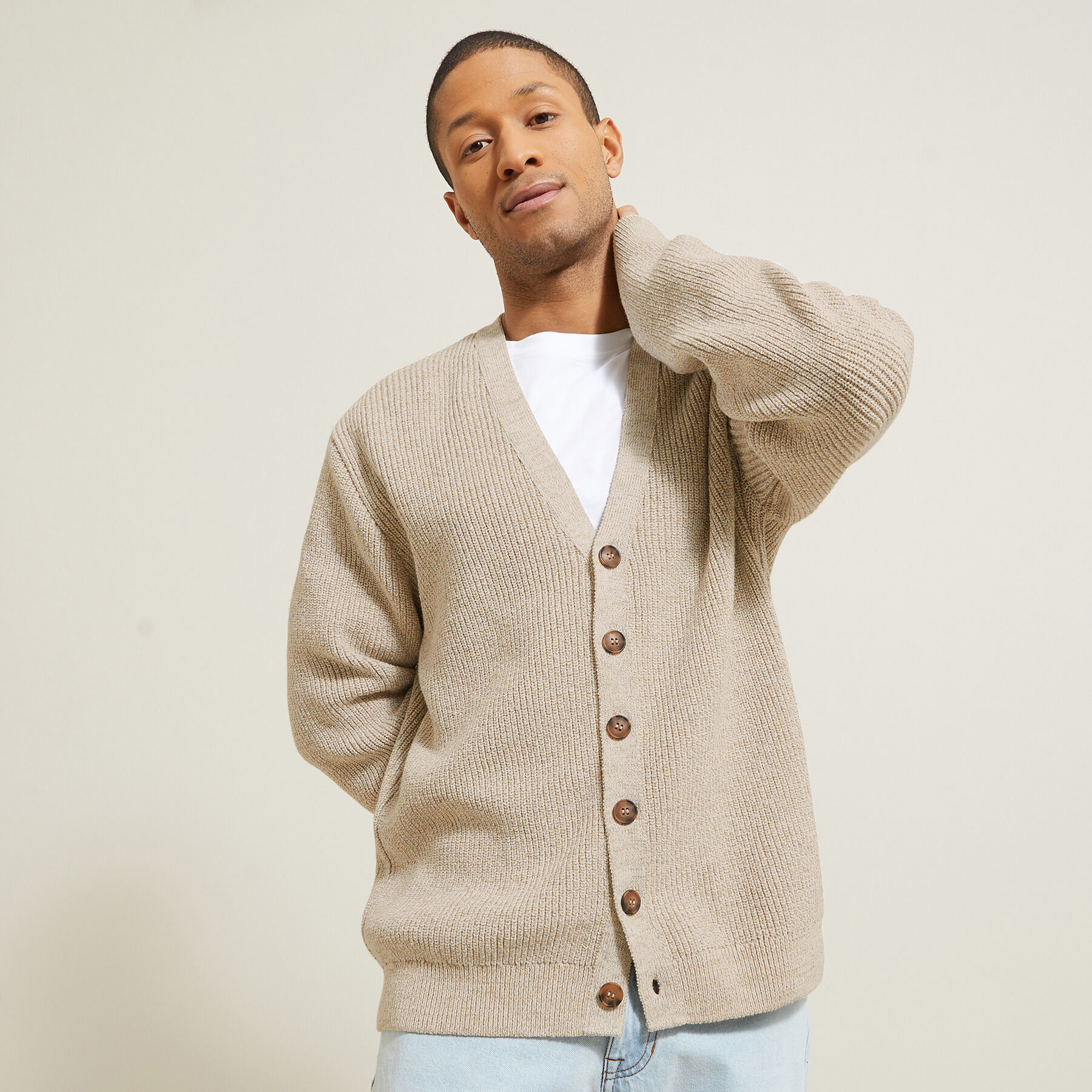 Cardigan best sale gilet homme