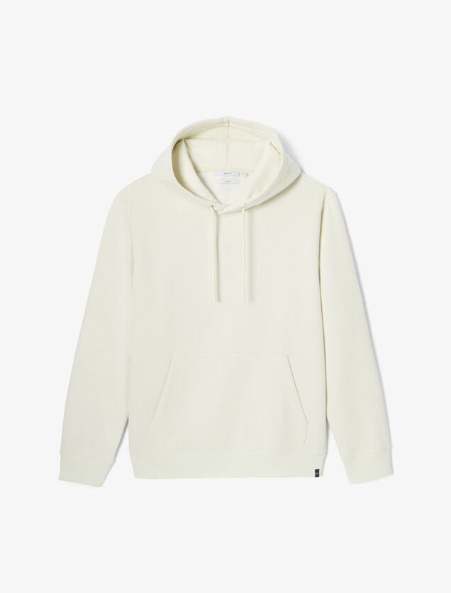 Sweat &agrave; capuche uni