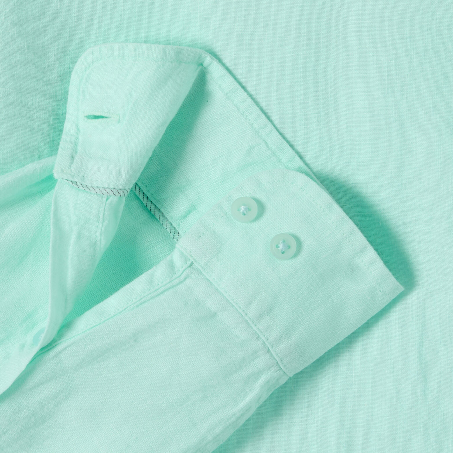 Chemise 100% lin regular unie