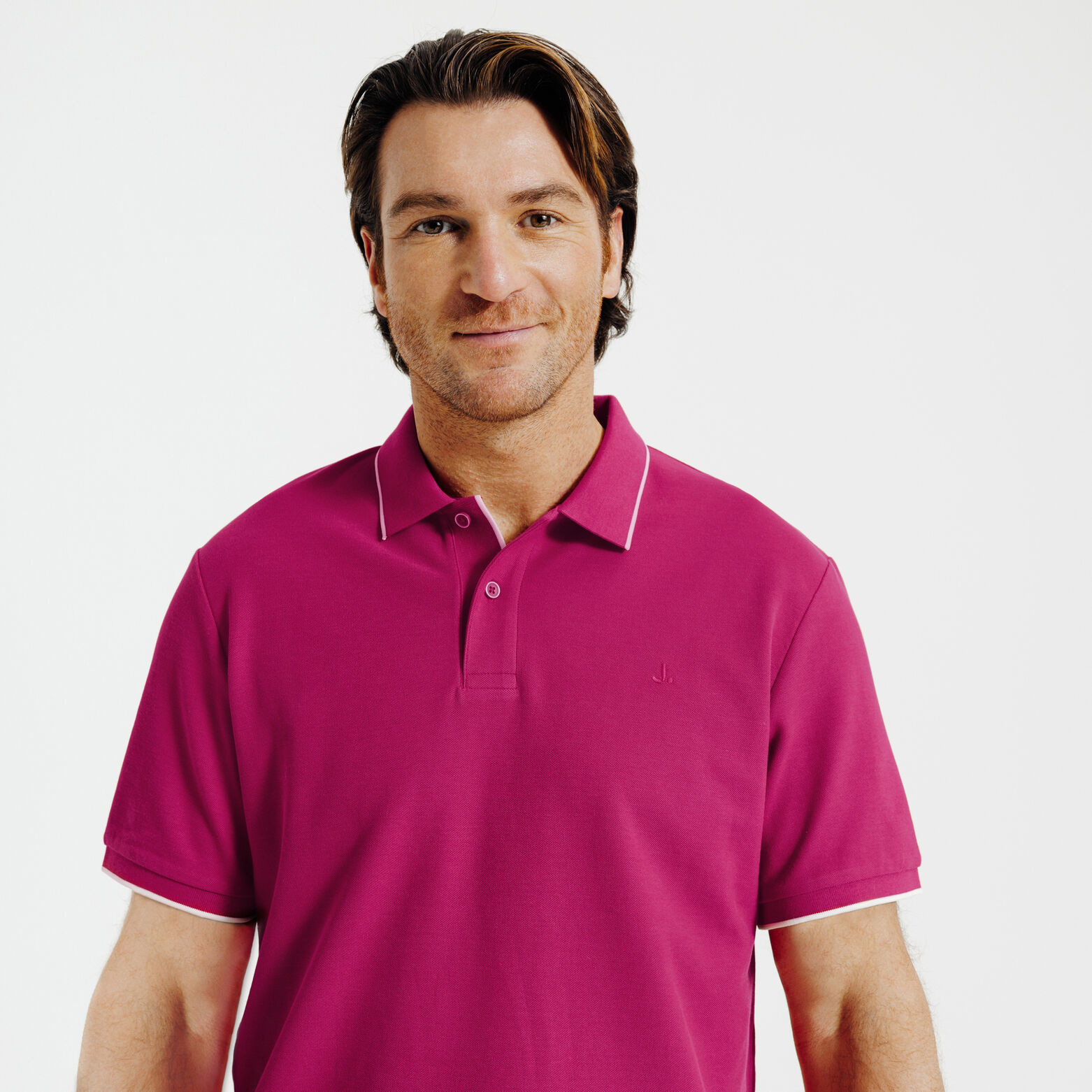 Polo manches courtes uni "le parfait by JULES"