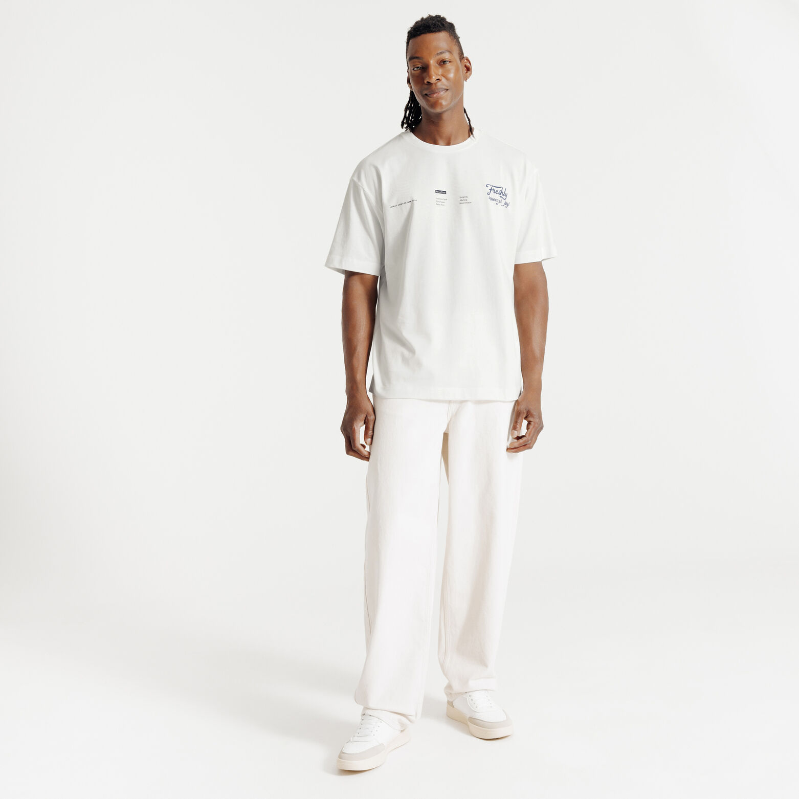 Tee shirt imprimé devant et dos citron